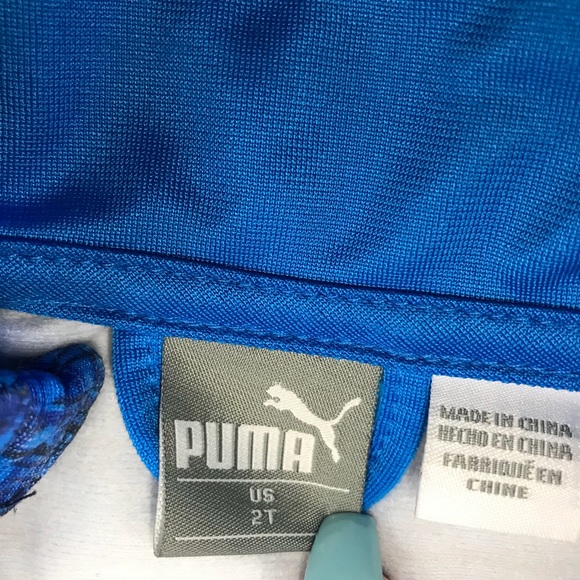 Boys Puma zip up jacket and matching pants. - Picture 3 of 6